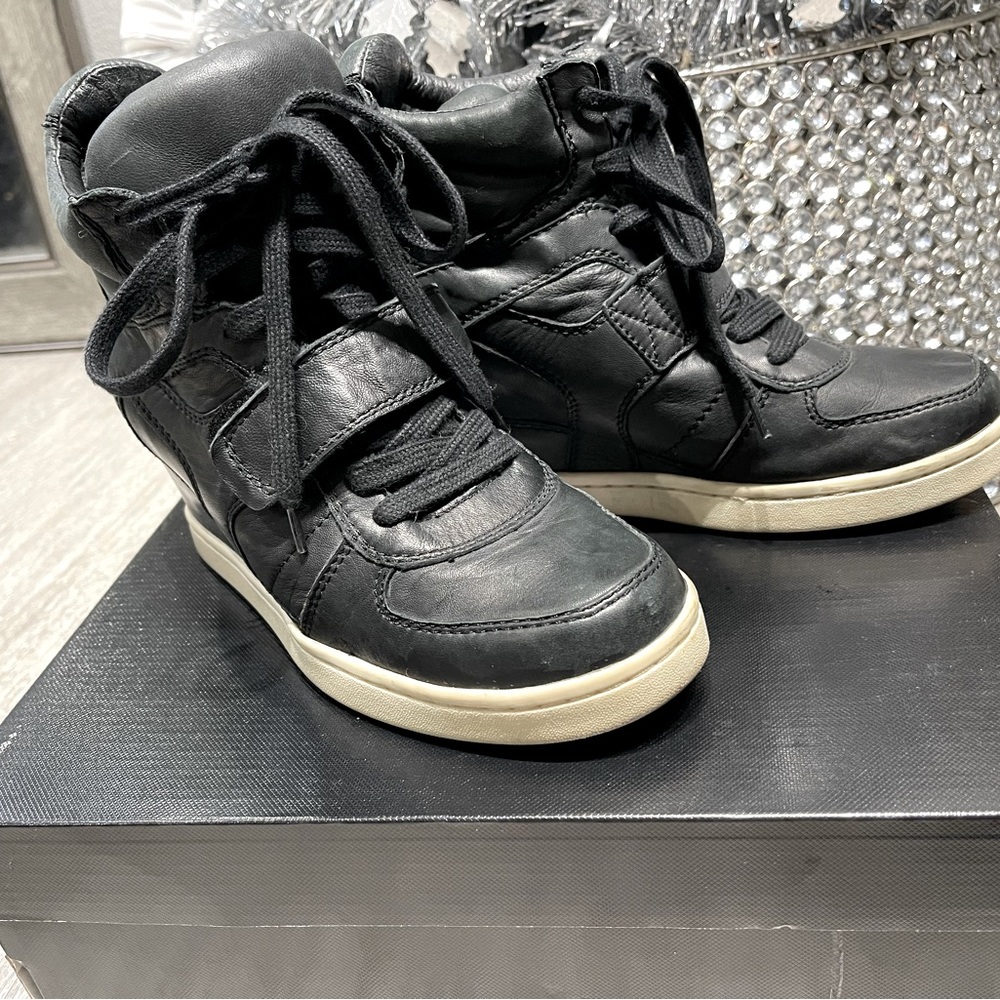 Leather Wedge Sneakers by Ash size 38